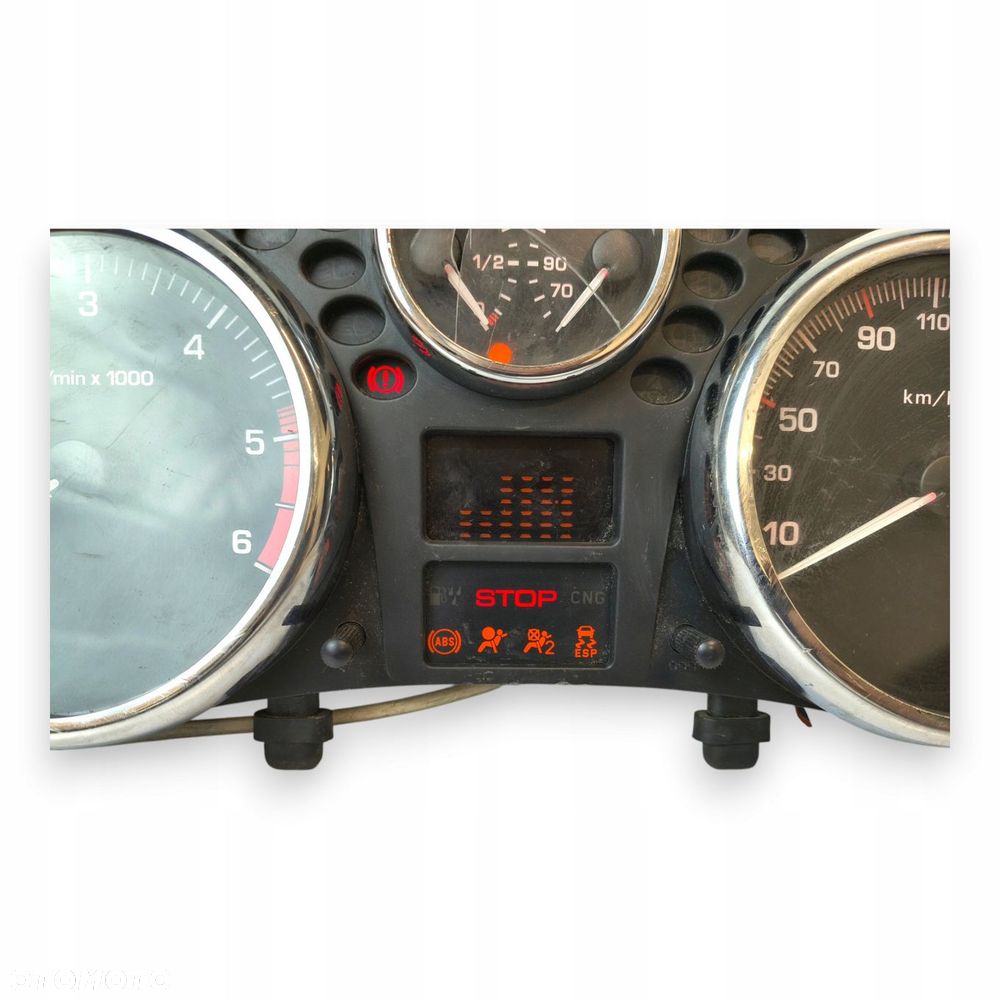 LICZNIK ZEGARY 9666637080 Peugeot 206+ 1.4 HDI Diesel europa - 11