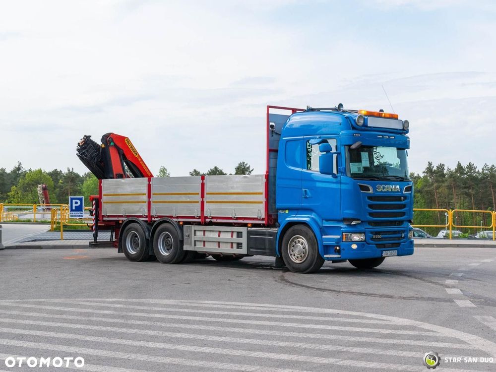 Scania R730 6X4 PALFINGER PK 33002 EH HDS Żuraw Crane - 13