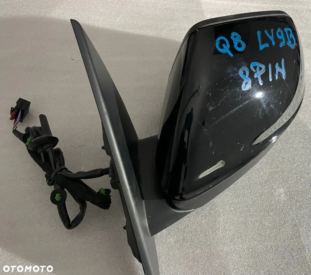 Audi Q8 4M8 lusterko lewe 8 PIN LY9B - 2