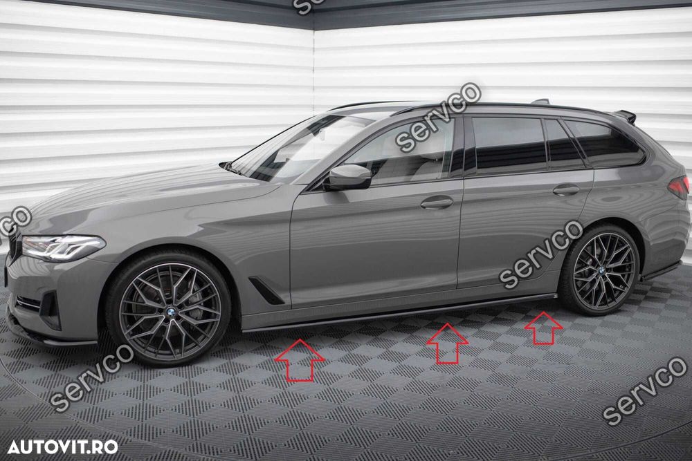 Pachet Exterior Prelungiri Body kit tuning Bmw Seria 5 G31 Touring 2020-2023 v8 - Maxton Design - 14