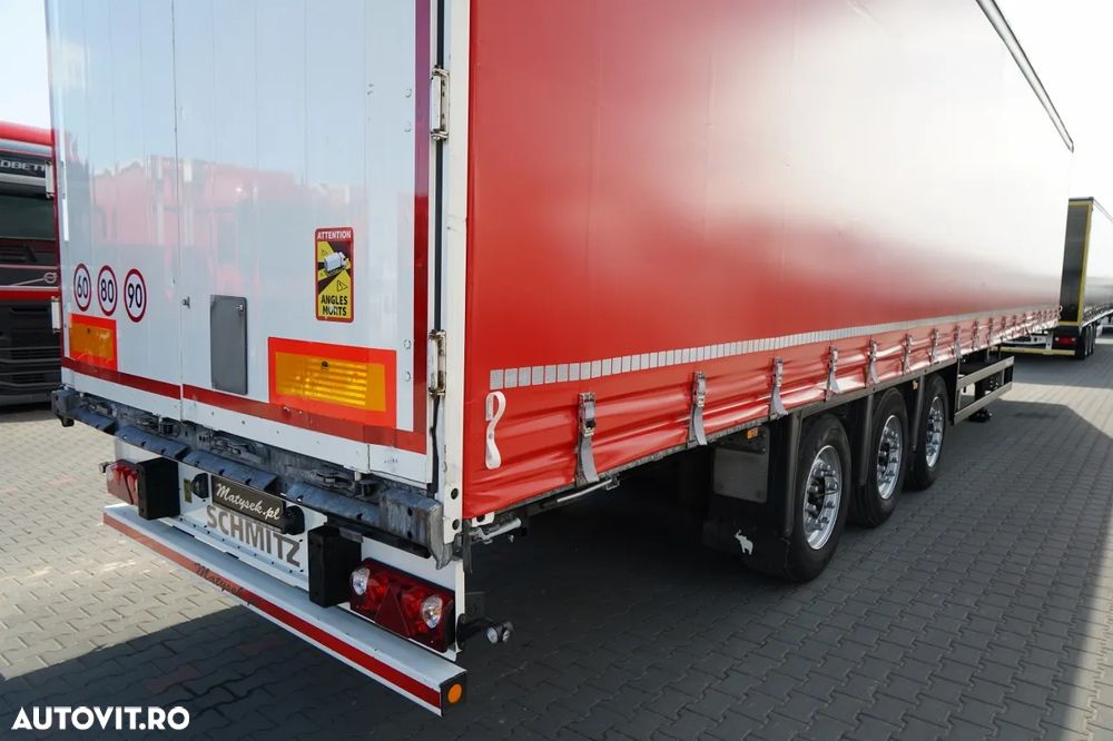 Schmitz Cargobull CURTAIN / JOLODA / TRAILERLODA / VARIOS / 385/55 R22.5 / LVT ROOF - 14