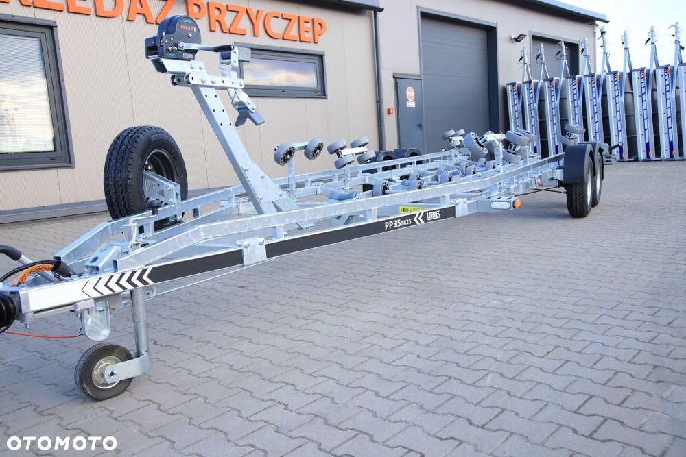 Lorries Przyczepa Podłodziowa PP35-8825 Do Łodzi Max 8,6 M DMC 3500 kg Tylne Lampy LED - 19
