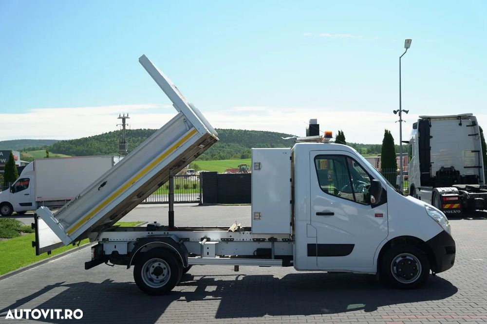 Renault MASTER DCI 145 / BASCĂLĂTOR DIN ALUMINIU / DUBLU / MANUAL / IMPORTAT - 7