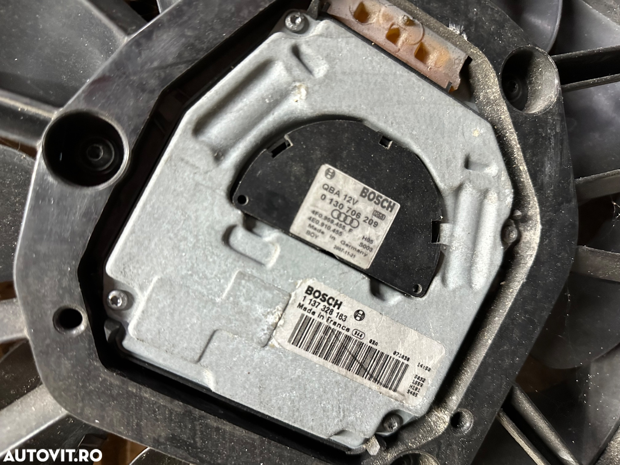 Electro ventilatoare,ventilator radiatoare AUDI S6 A6 C6 an 2008 motor 5.2 benzina - 4