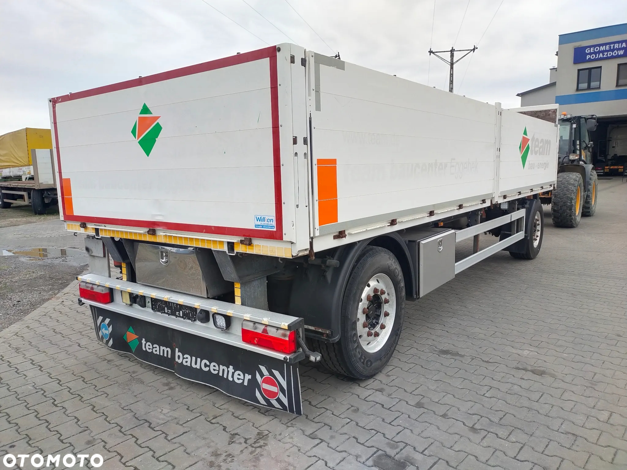 Ackermann Przyczepa Budowlanka budowlana rama ocynk 15 r - 4