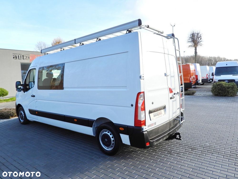 Renault MASTER FURGON BRYGADÓWKA 7 MIEJSC TEMPOMAT NAWIGACJA LEDY KLIMATYZACJA  180KM - 11
