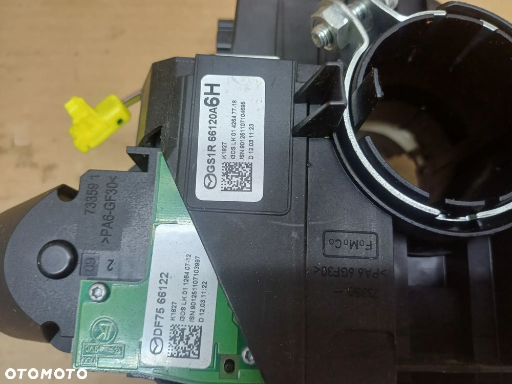Przełącznik zespolony taśma zwijak airbag Mazda 6 GH kombi GS1R66120A6H D65166CS0 - 4