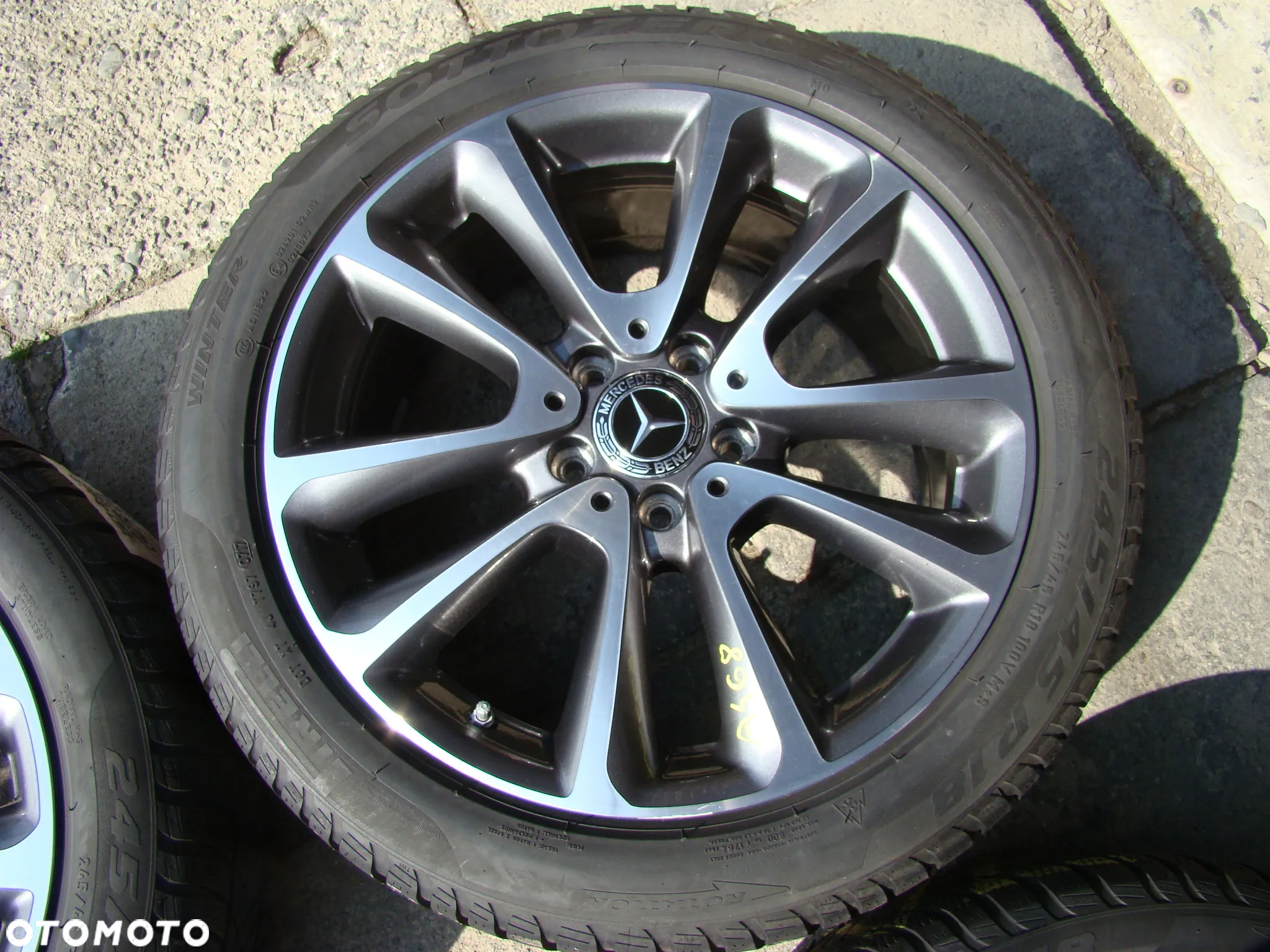 a468 5x112 Mercedes W213 S213 C238 A238 8jx18 245/45 opony zima Vito V-klasa W447 - 5