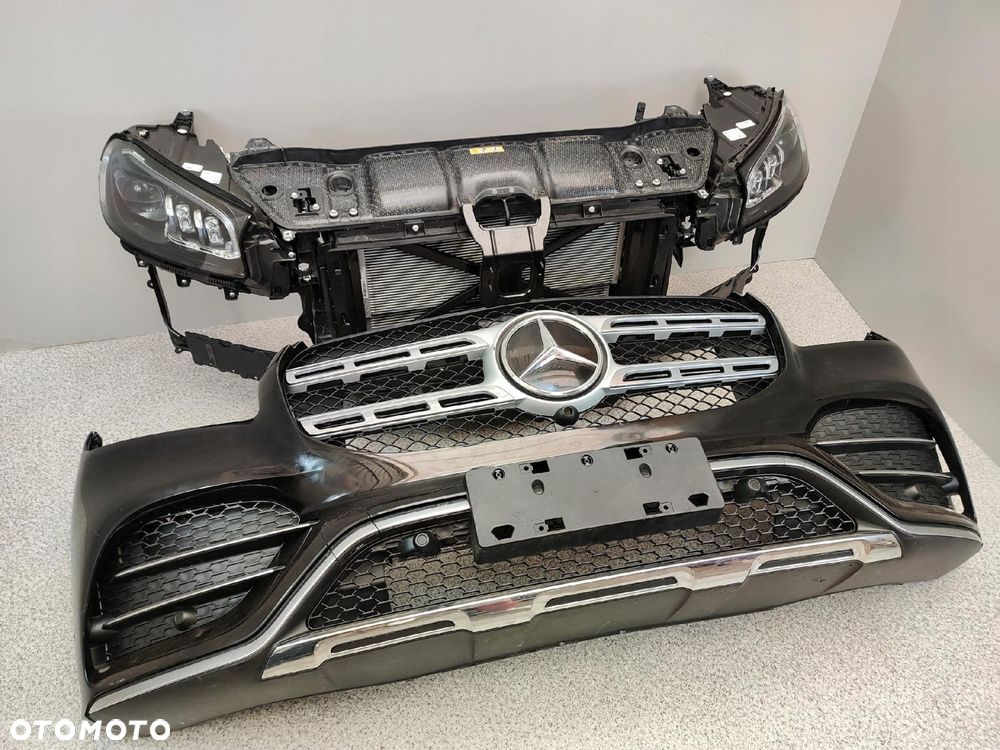 MERCEDES GLS W167 AMG ZDERZAK CHŁODNICE WZMOCNIENIE LAMPY MULTIBEAM LED - 2