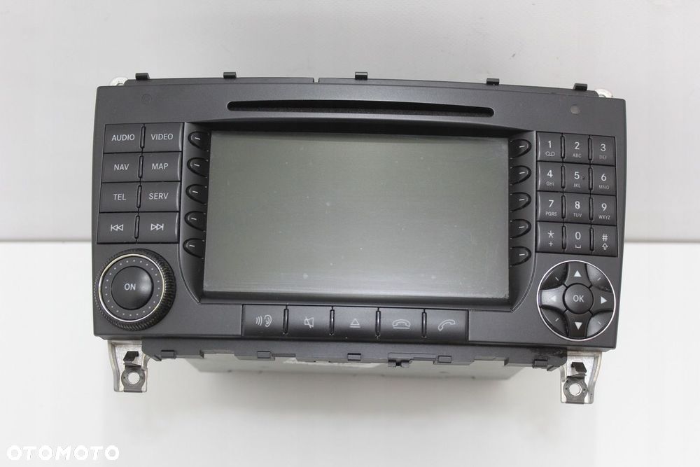 Comand radio nawigacja OE Mercedes CLK W209 Lift A2098208289 A2098207289 - 9