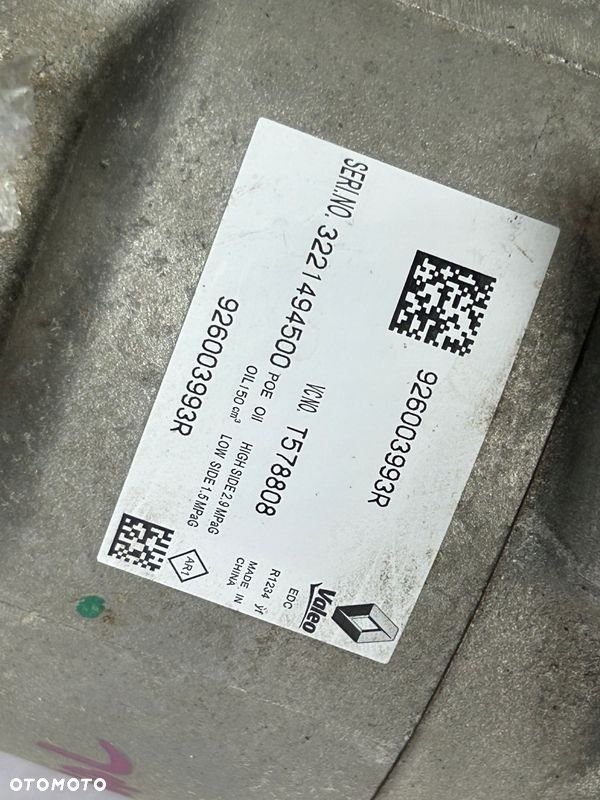 RENAULT AUSTRAL 1,2 SPRĘŻARKA KLIMATYZACJI 926003993R - 3