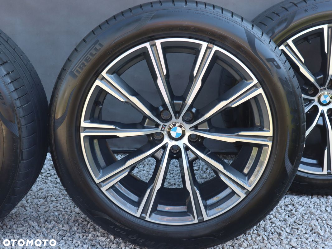 KOŁA Felgi BMW OE G05 GO6 20 CALI WZ 740 M X5 X6 OE Pirelli SUPER STAN - 4
