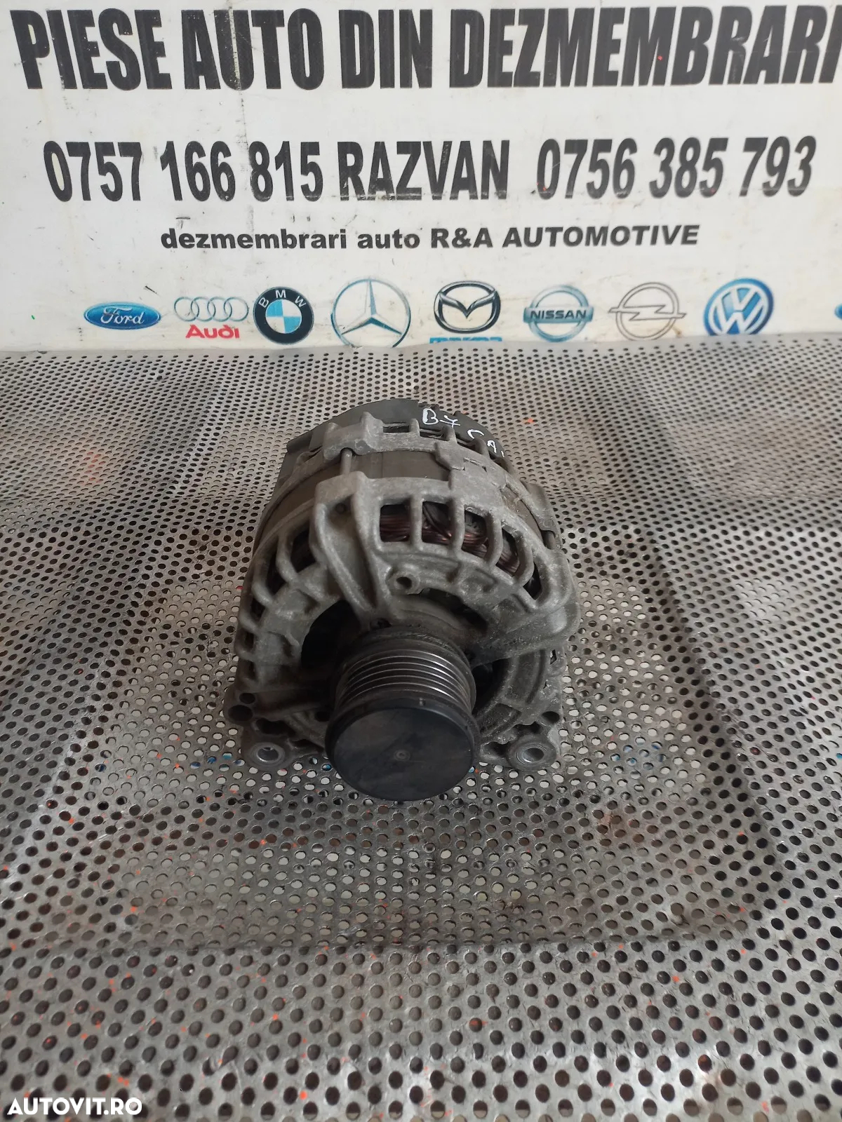 Alternator Vw Seat Skoda Audi 1.6 Tdi Motor CAY Cod 03LE Golf 6 Passat B7 A3 Octavia Etc - Dezmembr - 4