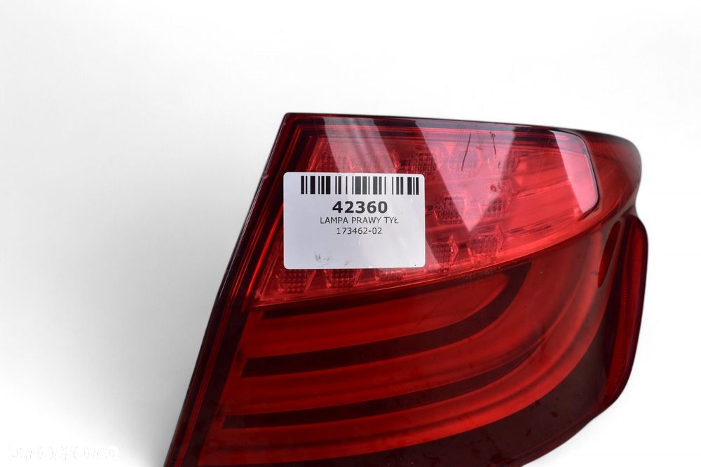Lampa Prawy Tył BMW SERIA 5 F10 SEDAN 2010-2015R EU 173462-02 - 10