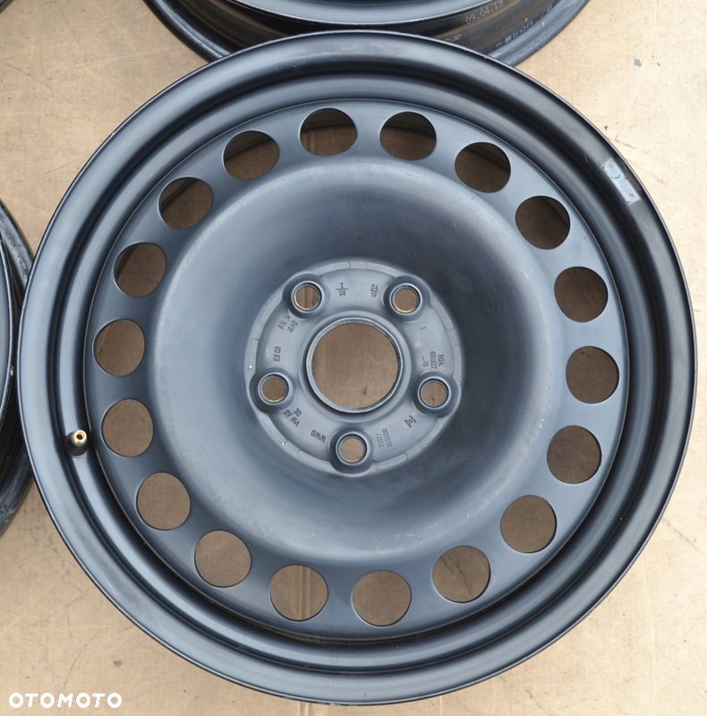 FELGA STALOWA VW SKODA AUDI SEAT 5x112 6,5J16 ET 48 x1szt. F-616 - 1