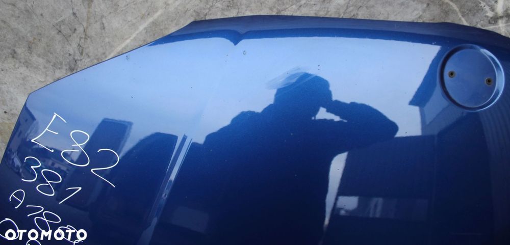 MASKA POKRYWA SILNIKA BMW E81 E82 E87 E88 381 LEMANS BLAU ORG LAKIER A189 - 7