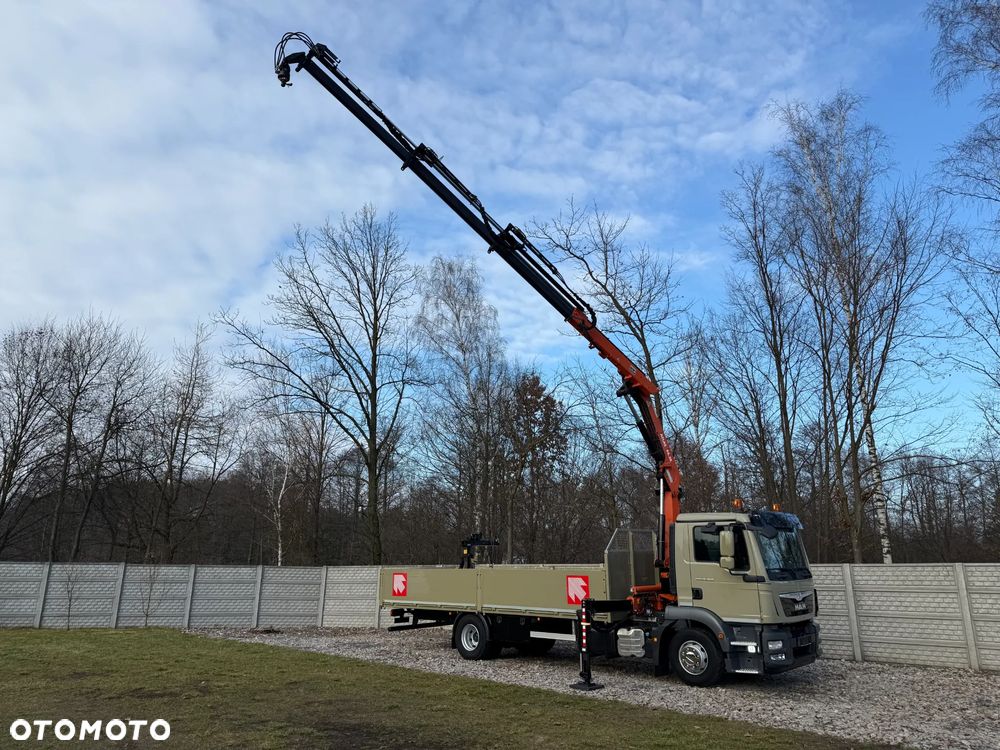 MAN TGS TGL * 4x2* *TGM 15.250 + DŻWIG KRAN HDS ATLAS 96.3E  WYSÓW 10,2m* Kran* Sterowanie Radiowe* ROTATOR* Widły do PALET* + Skrzynia 6.5m* 111000km - JAK NOWY* z NIEMIEC - 30