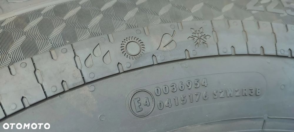 Koła Całoroczne Felgi Aluminiowe Oryg. Fiat Ducato Maxi Peugeot Boxer Citroen Jumper 16 cali 5x130 Ø78,1mm Et68 Continental 225/75/16 2025r Idealne !! Starogard Gdański - Wysyłka - 18
