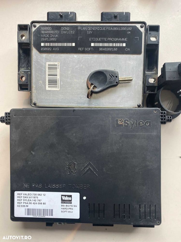 KIT DE PORNIRE Peugeot 206 1.9  9641390180 9646260180 DCN2 - 1