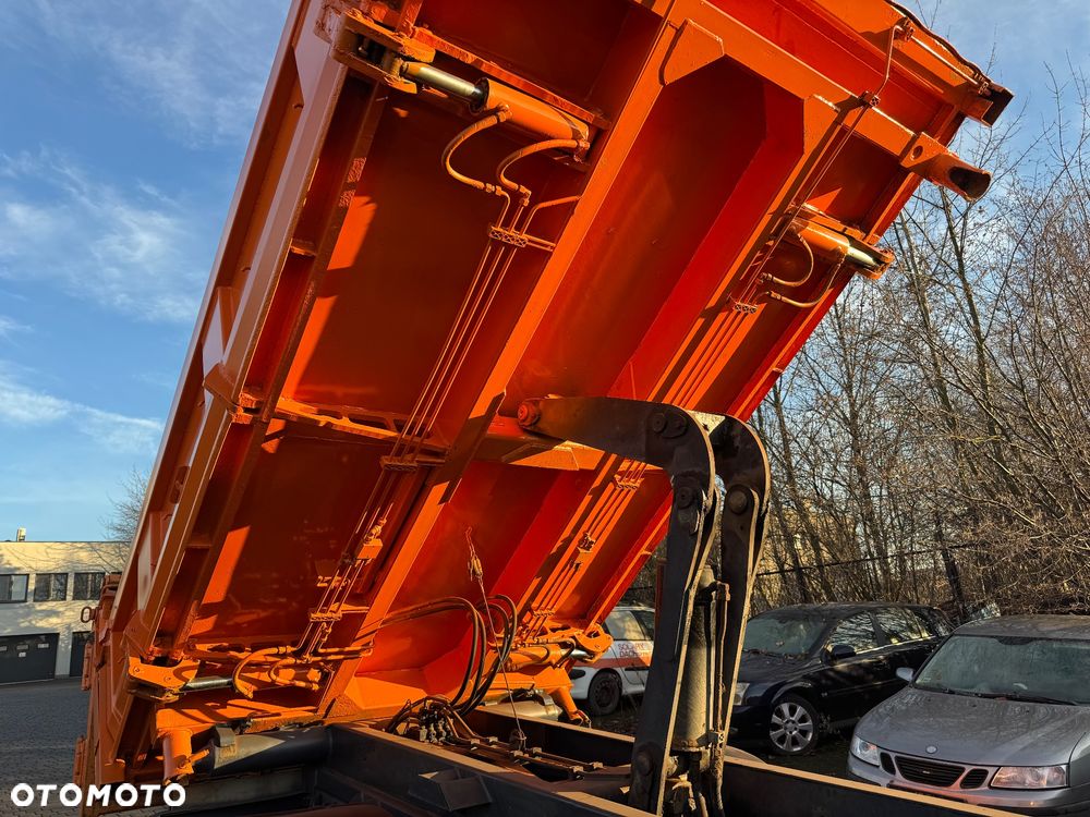 Renault Midlum Wywrotka 3 str. 2 x HYDROBURTA Specjalny Czołownica Solarka Piaskarka - 7