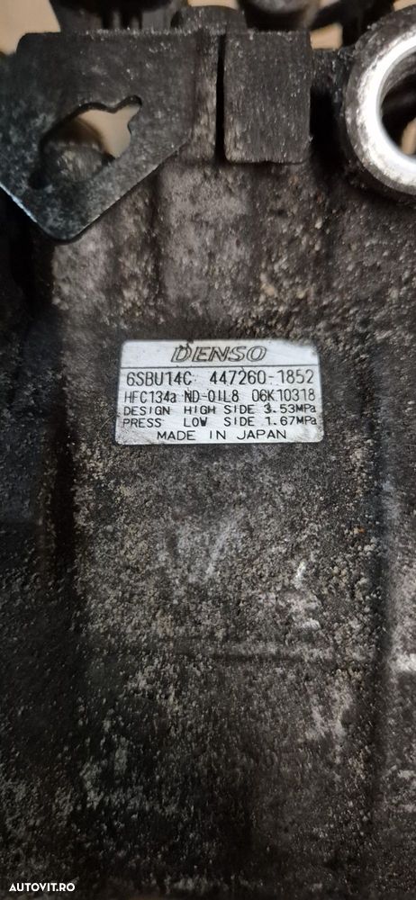 Compresor ac bmw seria 5 e60 e61 2.0d N47 177cp euro 5 facelift 2010 - 2