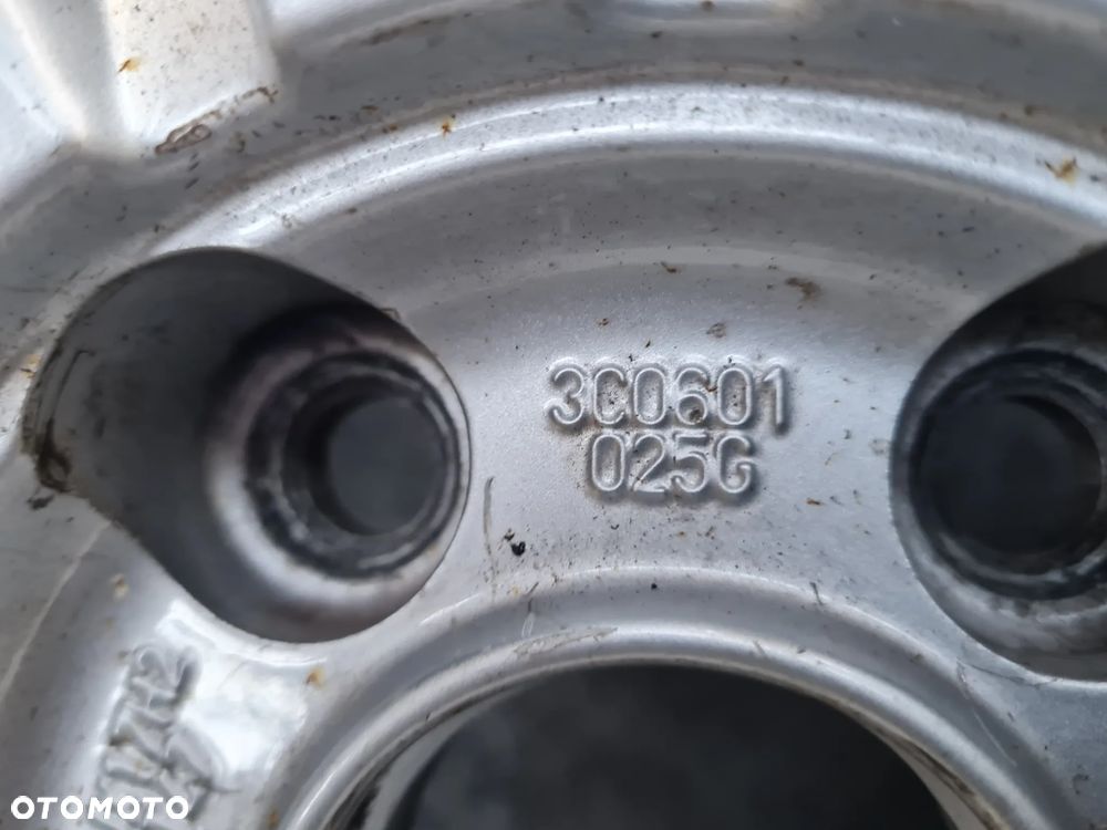 Felga Aluminiowa SKODA VW SEAT 7,5x17 5x112 ET47 3C0601025G ORYGINAŁ - 5