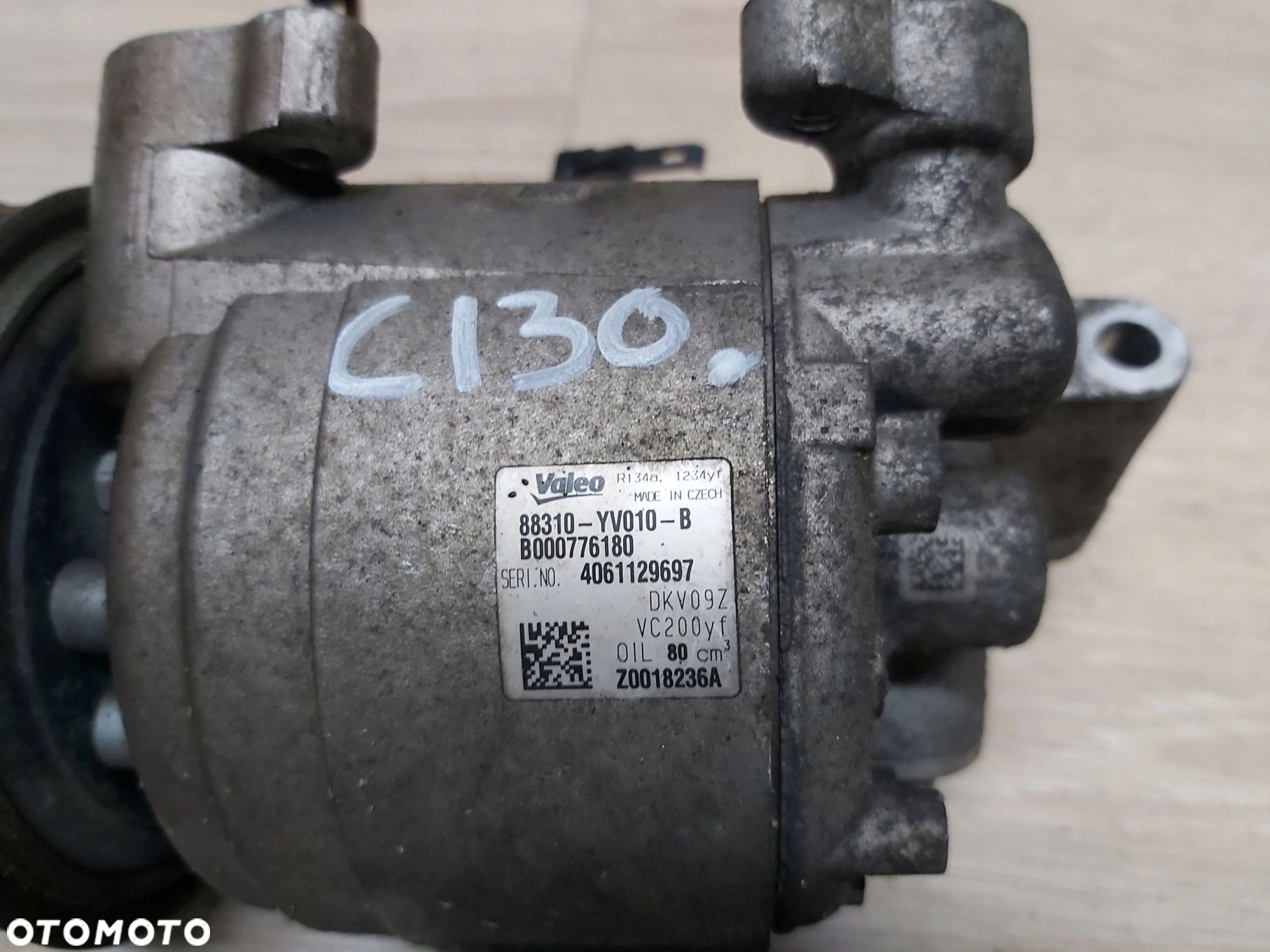 Toyota AYGO II 1,0 sprężarka klimatyzacji 88310-YV010 - 3