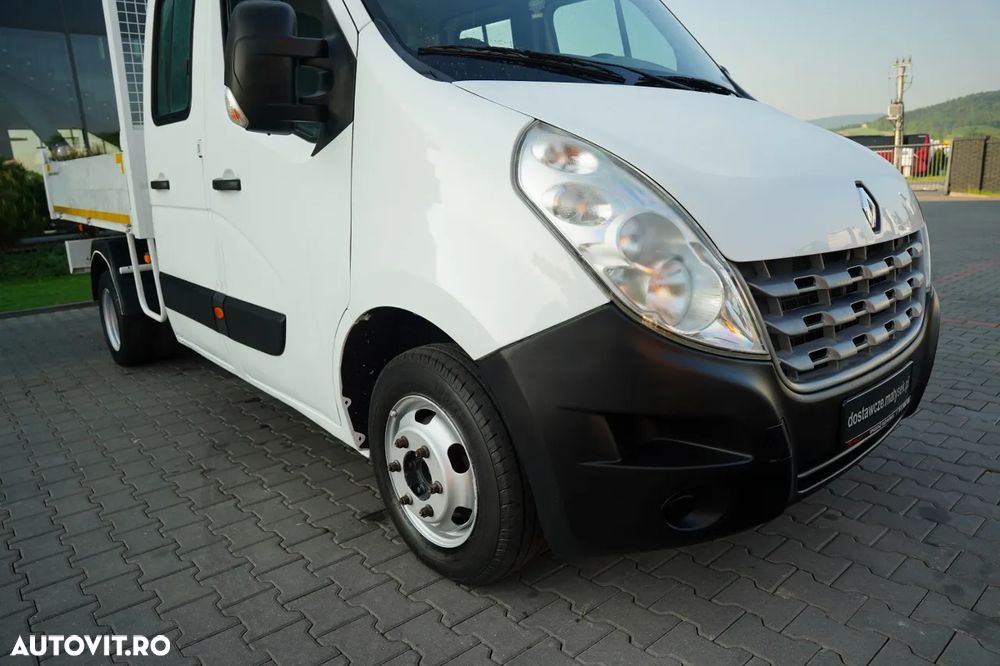 Renault MASTER / DCI 150 / BASCULATOR / CAMION CU TRACȚIE MIXĂ 7 LOCURI / MANUAL / DOUĂ RULOURI - 16