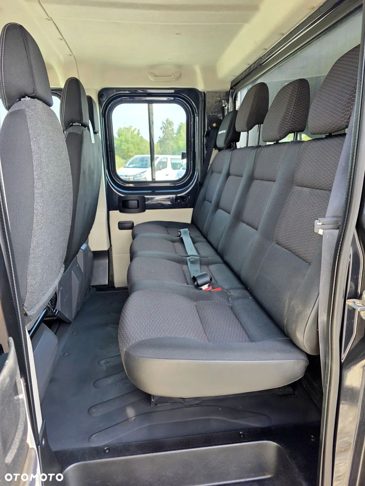 Fiat DUCATO 2,3 MJT 150 KONNA DOKA BRYGADÓWKA 7 OSOBOWA 3,5M SKRZYNIA WEBASTO MAX 16 KOŁA GWARANCJA - 17