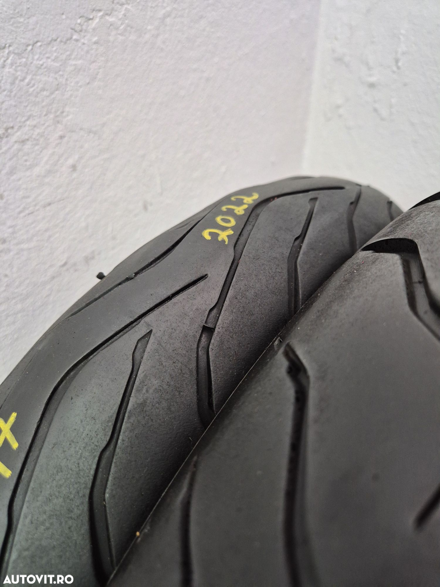 Set anvelope moto 120 70 17 cu 190 55 17 Dunlop roadsmart 4 gt 22 23 - 3