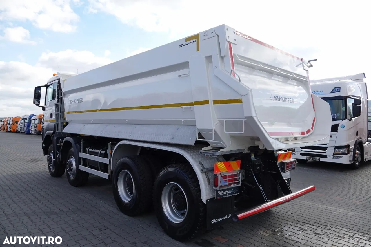 MAN TGS 41.460 / 8x8 / REAR TIPPER / MANUAL / KH-KIPPER / EURO 6 / 2019 YEAR - 6
