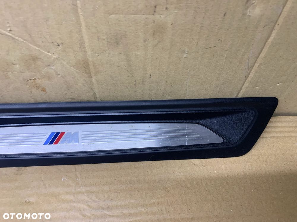Nakładka listwa progu przód przednia BMW GT F34 M-Pakiet 8051037 - 3