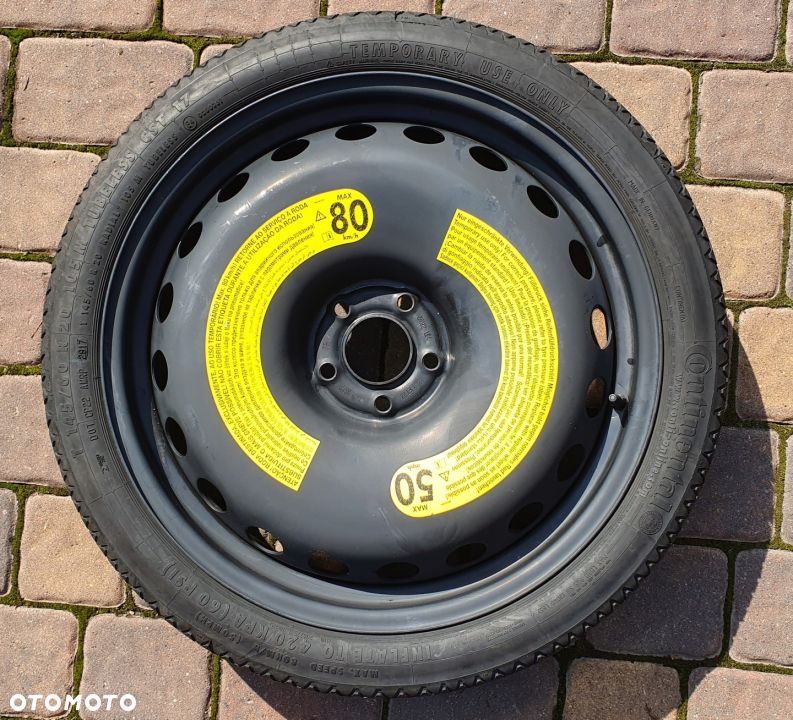 AUDI A6 A7 Koło dojazdowe 145/60 R20 4G0601027E - 1