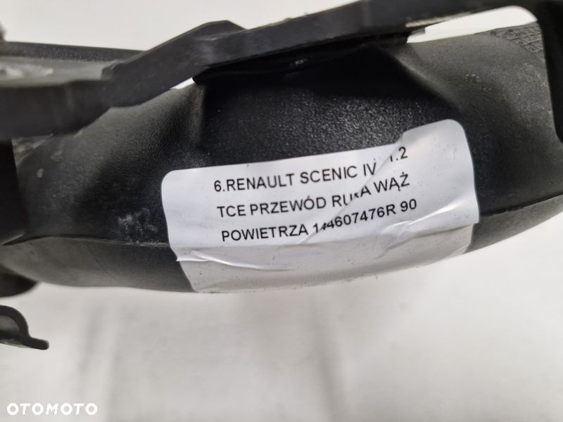 RENAULT SCENIC IV 4 1.2 TCE PRZEWÓD RURA WĄŻ POWIETRZA 144607476R - 7