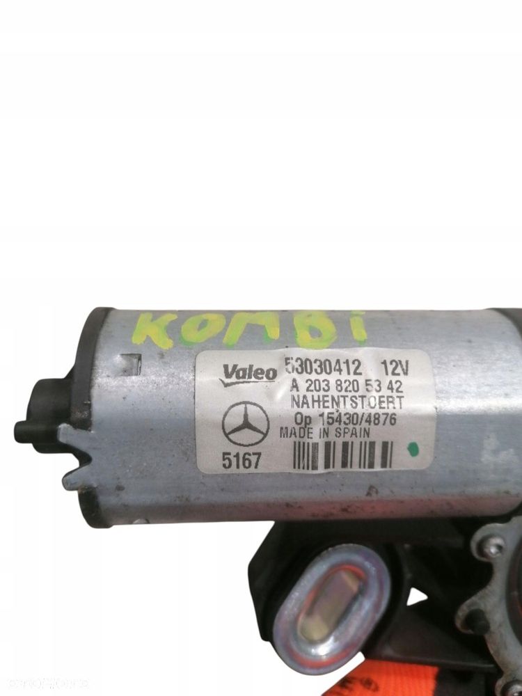 silniczek wycieraczki klapy mercedes w203 kombi a2038205342 53030412 - 3