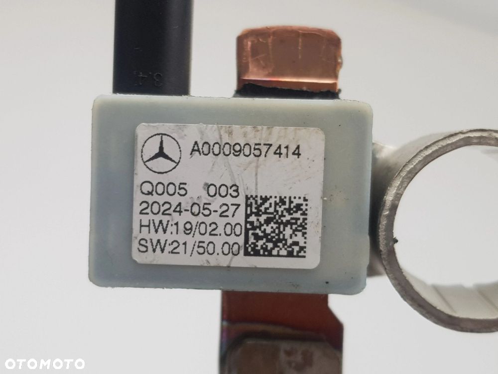 NOWA ORYGINALNA Klema ujemna Minus Mercedes x253 c254 A0009057414 - 4