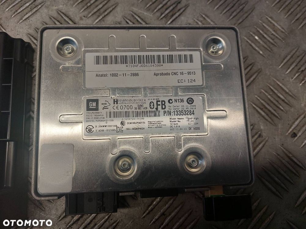 ZESTAW STARTOWY OPEL INSIGNIA A LIFT 1.6 T A16LET 55589003  22956341 - 16