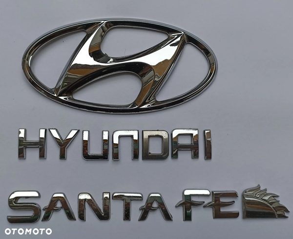 Napis emblemat Hyundai Santa Fe I