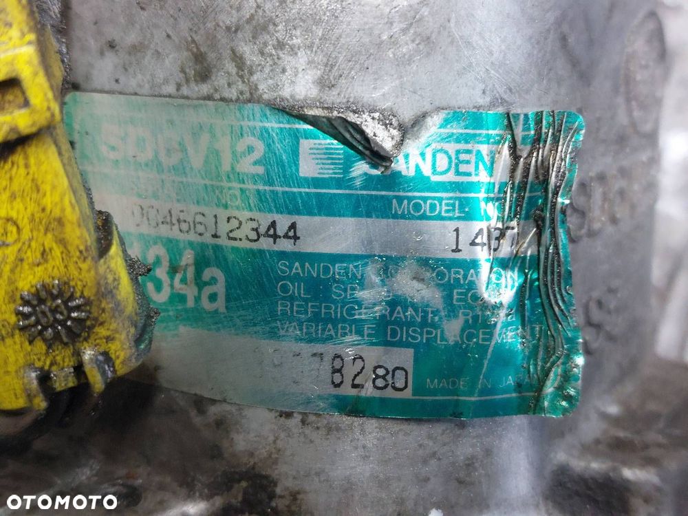 SPRĘŻARKA KOMPRESOR KLIMATYZACJI PEUGEOT 307 I 2.0 HDI 9639078280 - 2