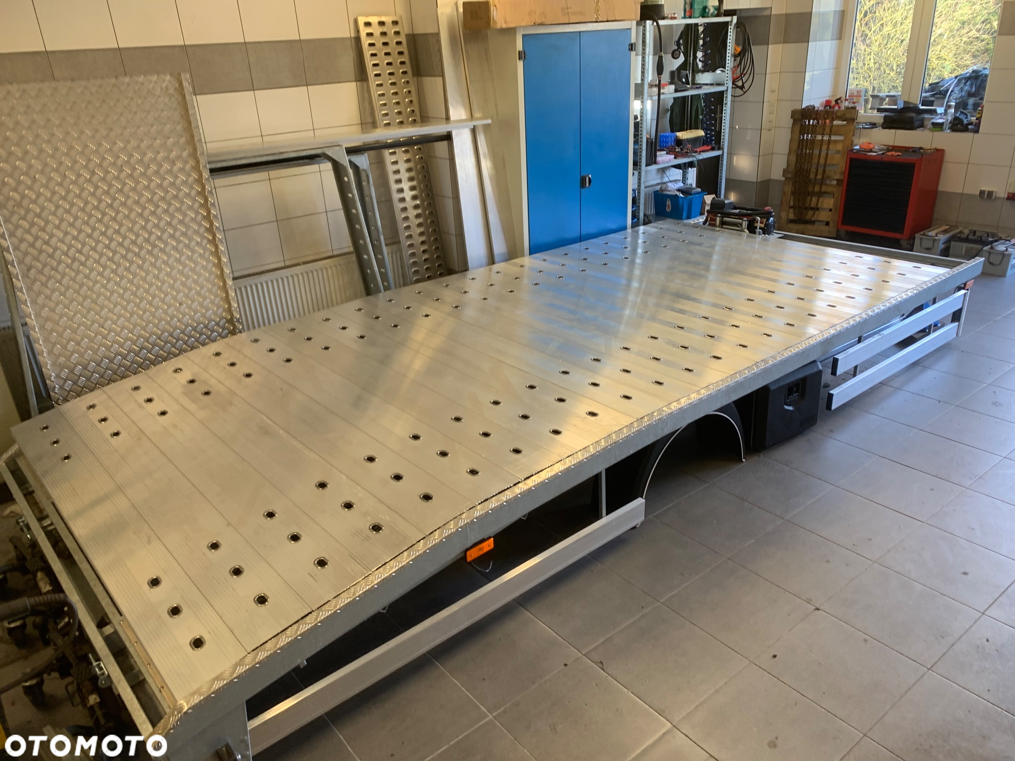 Najazd aluminiowy laweta autolaweta Sprinter Ducato Master Iveco - 13