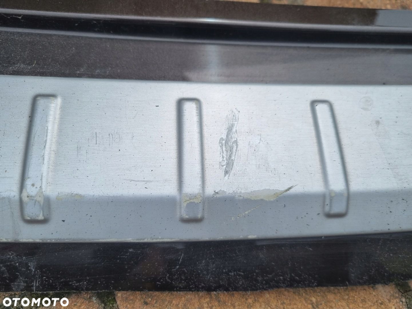 vw caddy lift 15- 2K5 zderzak tył listwa ozdobna - 3