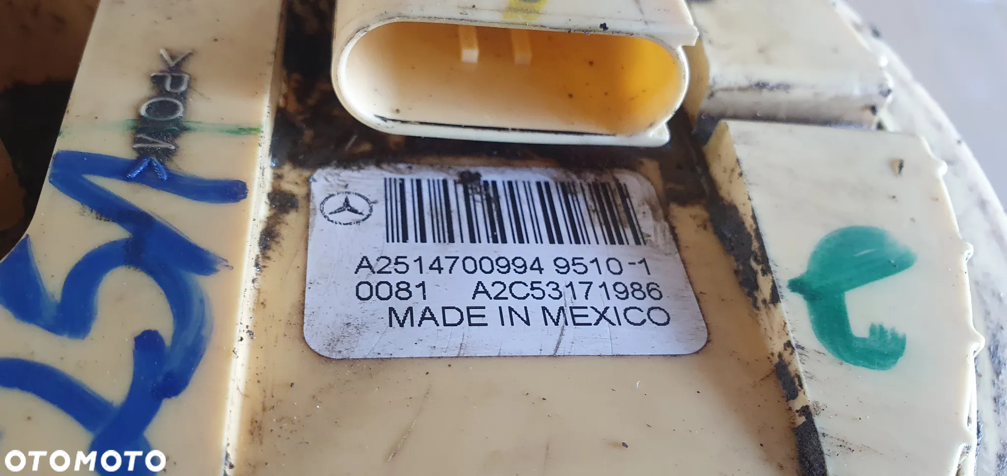 Pompka paliwa pływak pompa Mercedes R-Klasa W251 3.0 CDI A2514700994 - 8