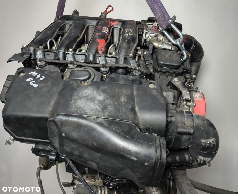 Silnik kompletny BMW 3 E90 5 E60 320D 520D 2.0D, M47D20 204D4 - 3