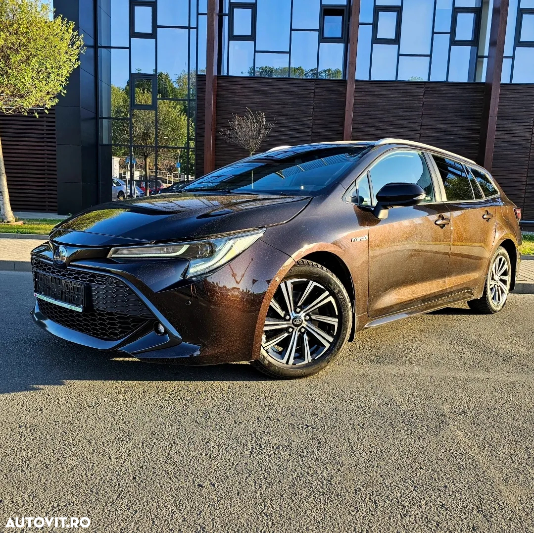 Toyota Corolla 2.0 HSD TS Exclusive tapiterie Neagra - 3