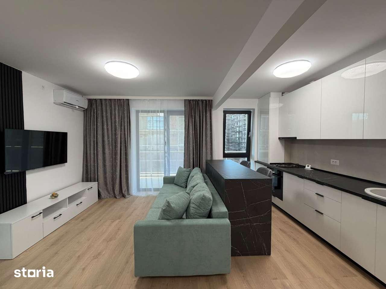 Apartament 2 camere - Hils Titanium Complet Mobilat / Comision 0% — fotografia 1