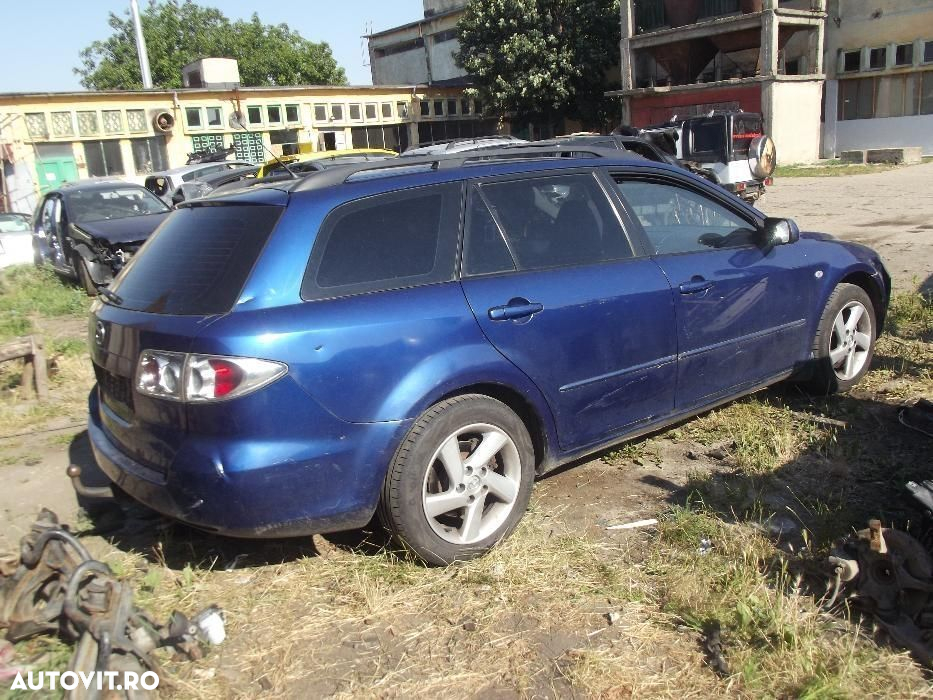 Dezmembrez Mazda 6 2.0 diesel combi albastra carlig remorca - 3