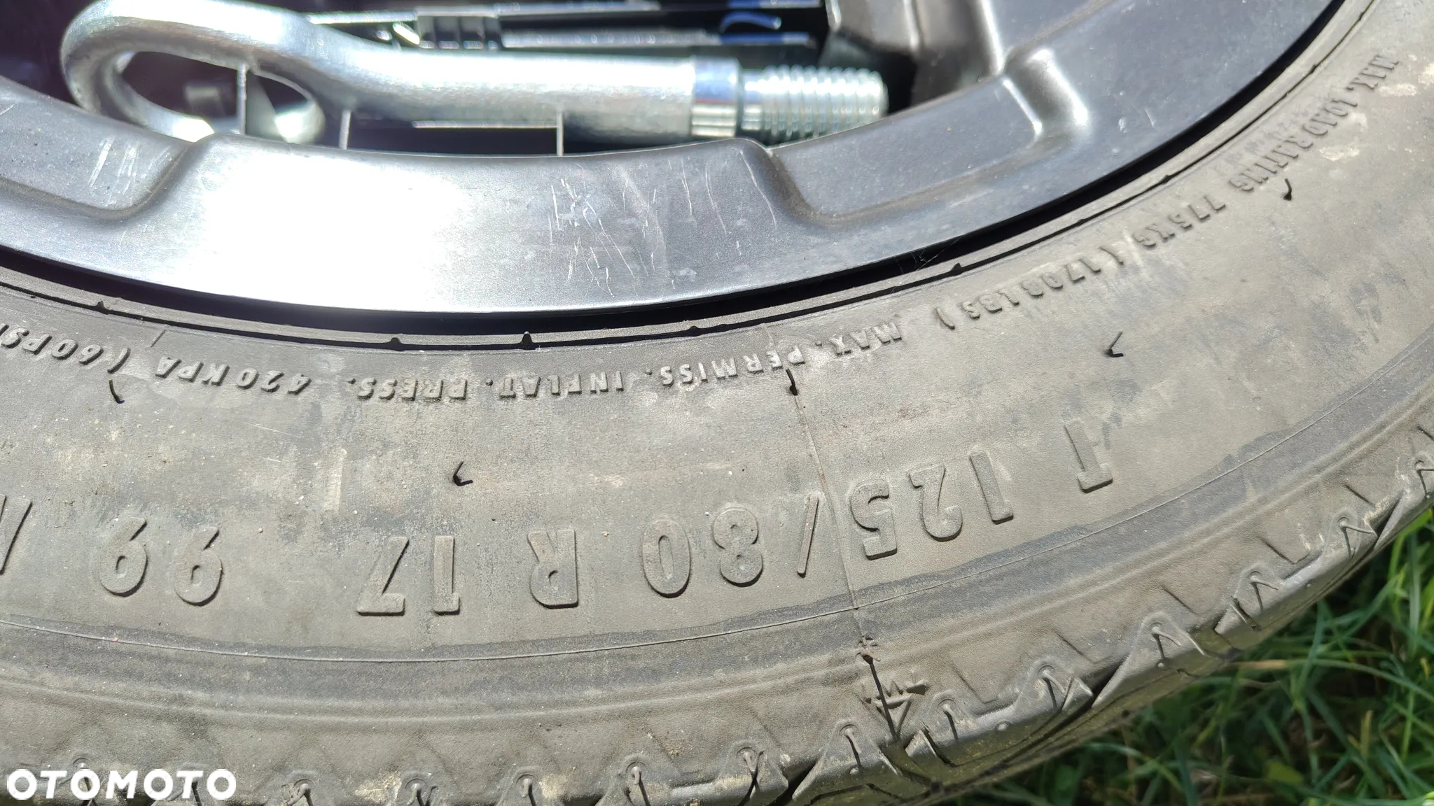 MERCEDES W209 CLK KOŁO DOJAZDOWE DOJAZDÓWKA KOMPLET - 3