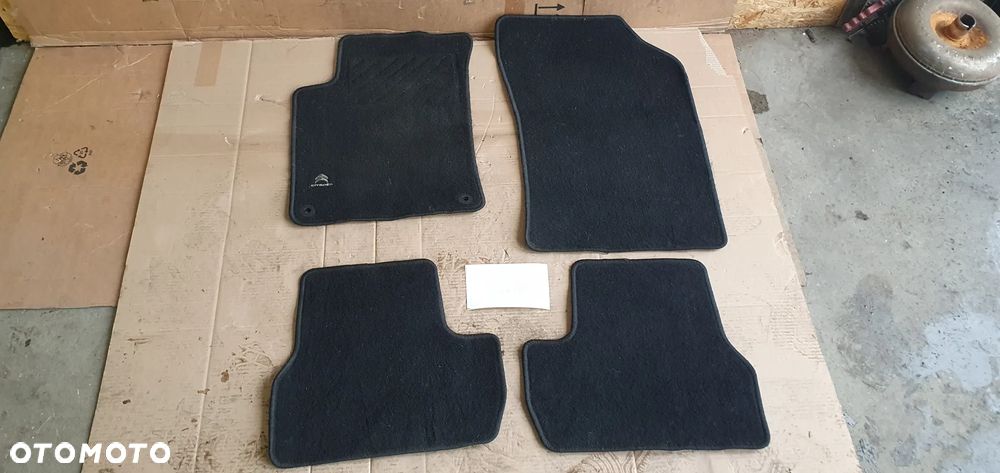 Dywaniki wycieraczki wykładziny Citroen C3 II - 9