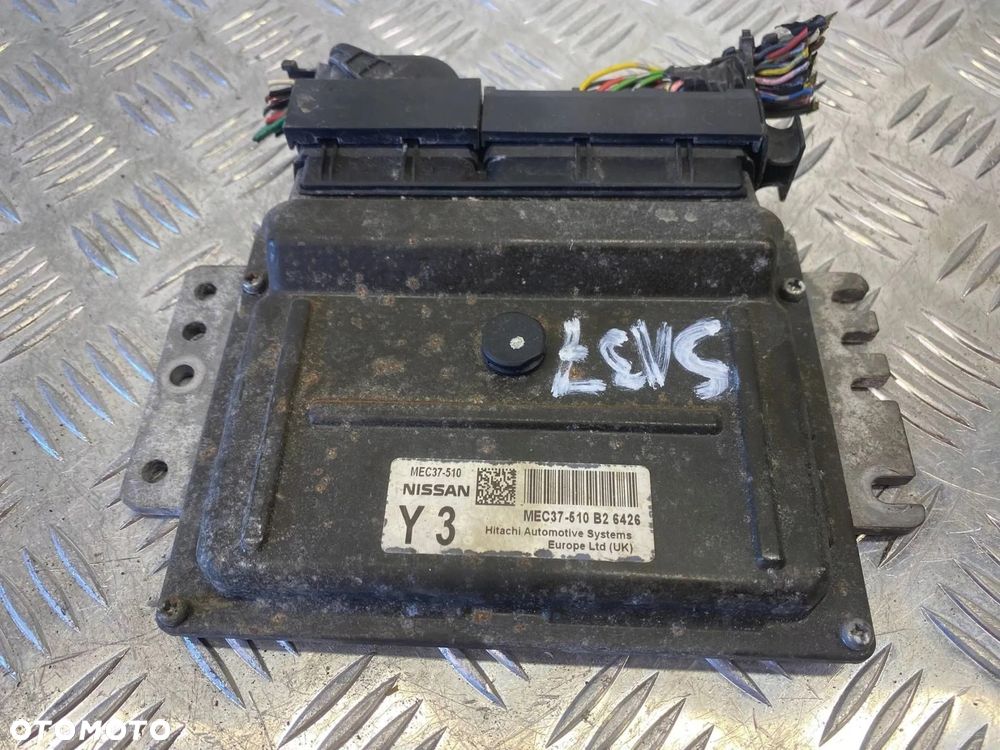 STEROWNIK KOMPUTER SILNIKA MODUŁ NISSAN NOTE MEC37510 - 4