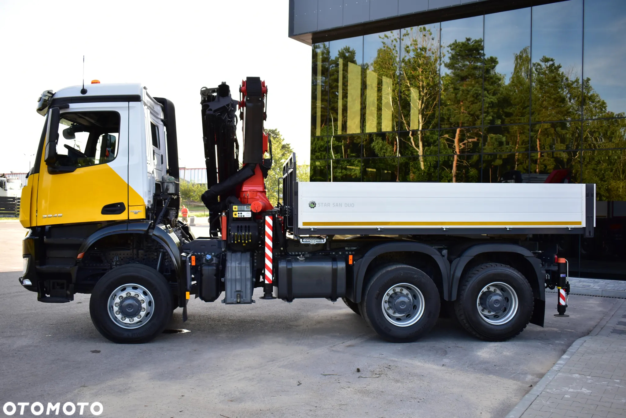 Mercedes-Benz ACTROS 3345 6x6 Palfinger PK 33002 HDS Żuraw Euro 6 Crane Kran - 5